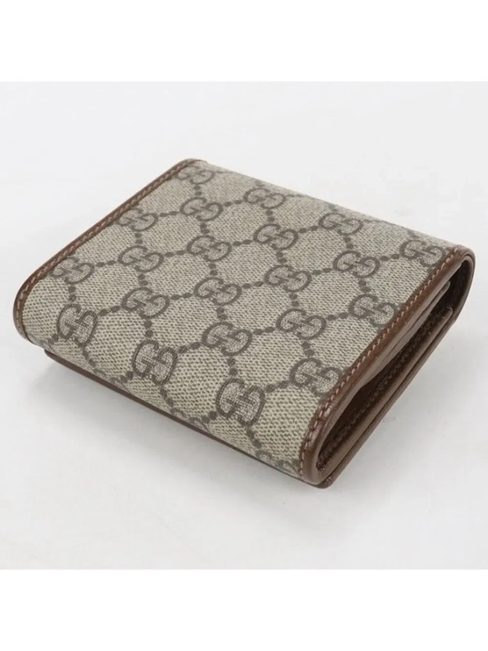 Gucci Compact Wallet Horsebit Bifold GG Supreme